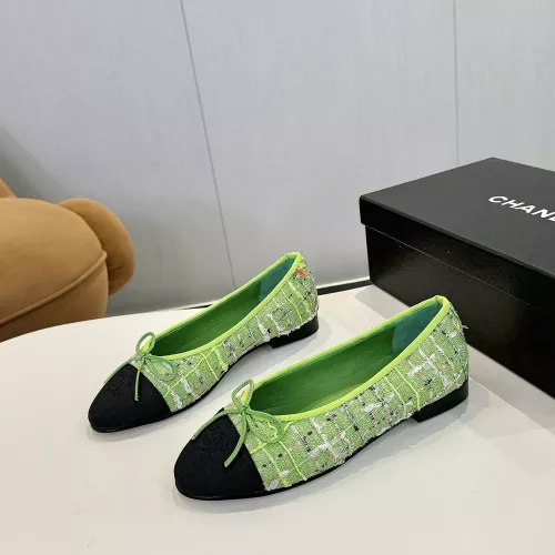 Chanel Flat Shoes For Women #1320284 $92.00 USD, Wholesale Replica Chanel Flat Shoes