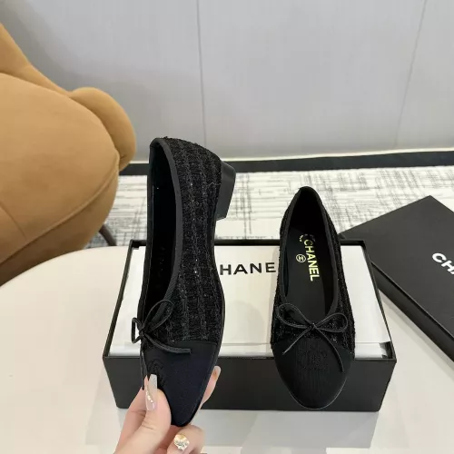 Replica Chanel Flat Shoes For Women #1320285 $92.00 USD for Wholesale
