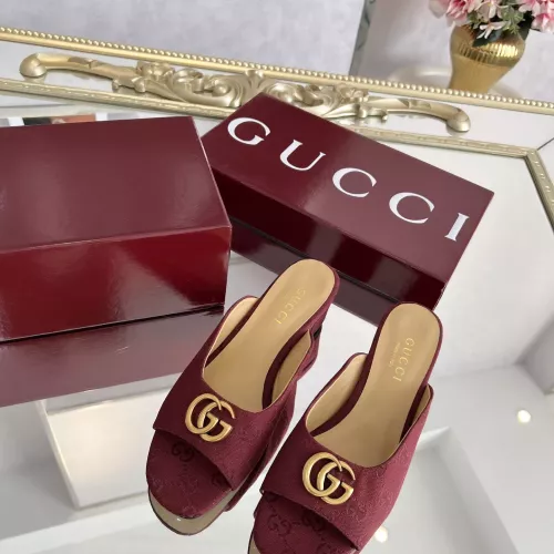 Replica Gucci Slippers For Women #1320359 $68.00 USD for Wholesale