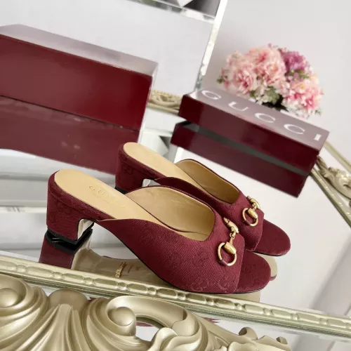 Replica Gucci Slippers For Women #1320363 $68.00 USD for Wholesale