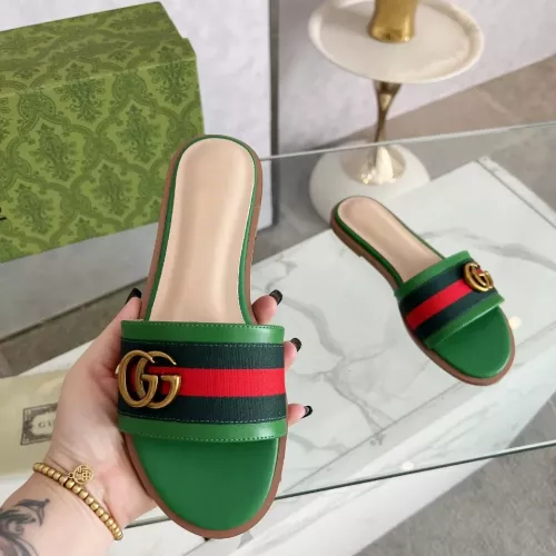 Replica Gucci Slippers For Women #1320368 $82.00 USD for Wholesale