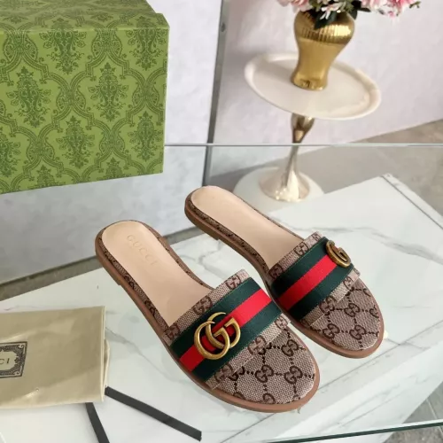 Replica Gucci Slippers For Women #1320371 $82.00 USD for Wholesale