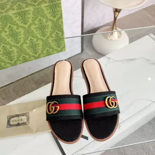 Replica Gucci Slippers For Women #1320373 $82.00 USD for Wholesale