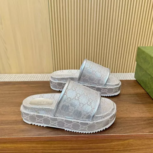 Replica Gucci Slippers For Women #1320374 $80.00 USD for Wholesale