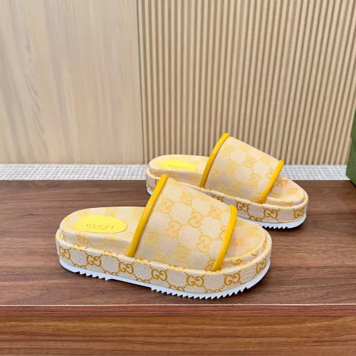 Replica Gucci Slippers For Women #1320375 $80.00 USD for Wholesale