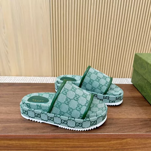 Replica Gucci Slippers For Women #1320376 $80.00 USD for Wholesale