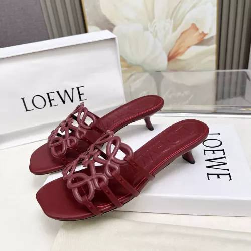 LOEWE Slippers For Women #1320696 $85.00 USD, Wholesale Replica LOEWE Slippers