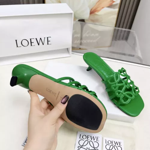 Replica LOEWE Slippers For Women #1320697 $85.00 USD for Wholesale