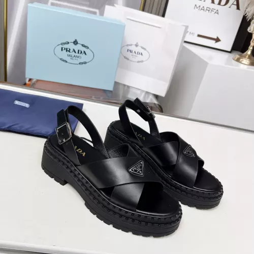 Replica Prada Sandal For Women #1320711 $82.00 USD for Wholesale