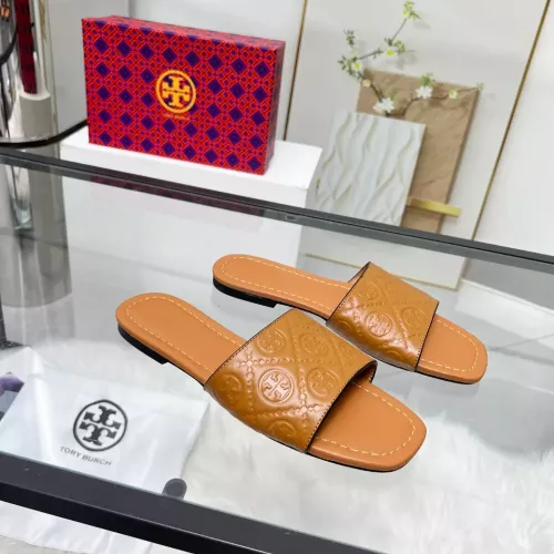 Replica Tory Burch TB Slippers For Women #1320734 $82.00 USD for Wholesale