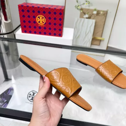 Replica Tory Burch TB Slippers For Women #1320734 $82.00 USD for Wholesale