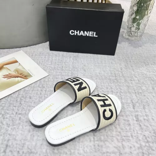 Replica Chanel Slippers For Women #1320738 $82.00 USD for Wholesale