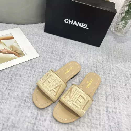Replica Chanel Slippers For Women #1320740 $82.00 USD for Wholesale