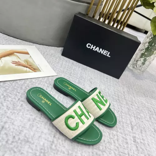 Replica Chanel Slippers For Women #1320741 $82.00 USD for Wholesale