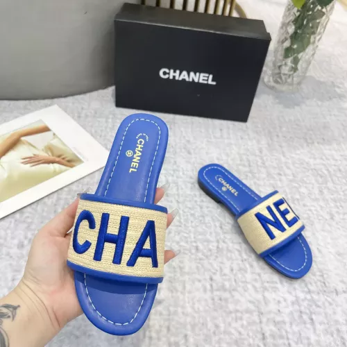Replica Chanel Slippers For Women #1320742 $82.00 USD for Wholesale