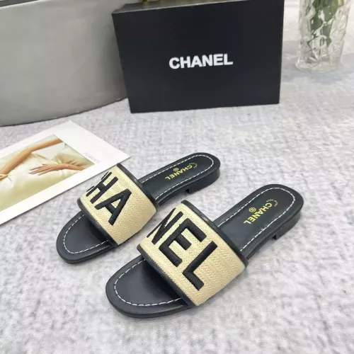 Chanel Slippers For Women #1320743 $82.00 USD, Wholesale Replica Chanel Slippers