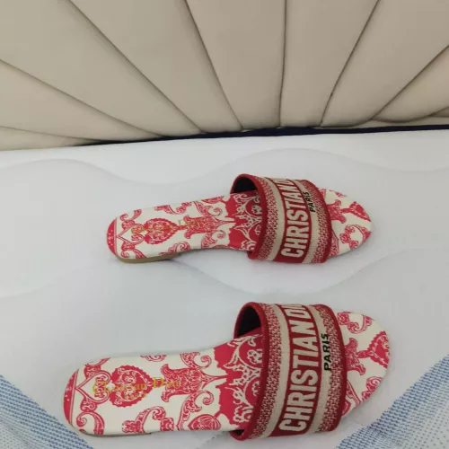 Replica Christian Dior Slippers For Women #1320749 $68.00 USD for Wholesale