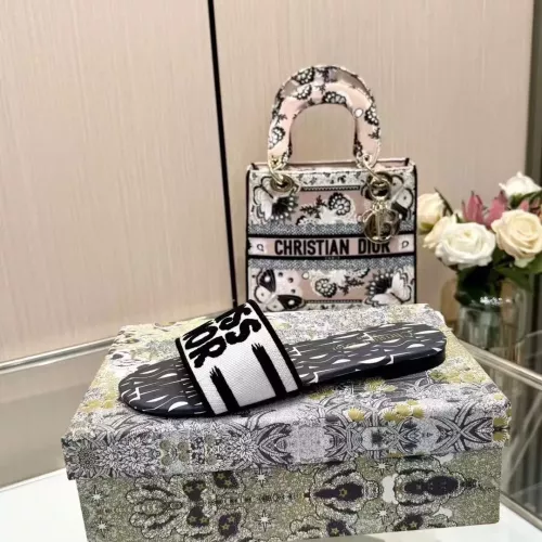 Replica Christian Dior Slippers For Women #1320755 $68.00 USD for Wholesale