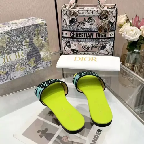 Replica Christian Dior Slippers For Women #1320758 $68.00 USD for Wholesale