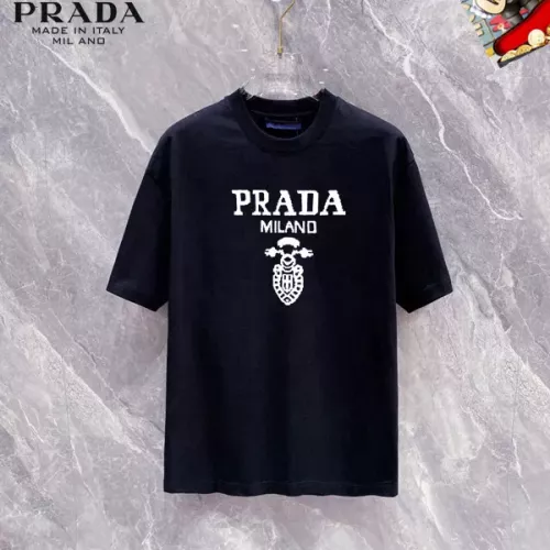 Prada T-Shirts Short Sleeved For Unisex #1320916 $25.00 USD, Wholesale Replica Prada T-Shirts
