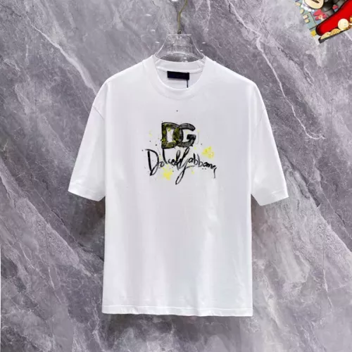 Dolce &amp; Gabbana D&amp;G T-Shirts Short Sleeved For Unisex #1320938 $25.00 USD, Wholesale Replica Dolce &amp; Gabbana D&amp;G T-Shirts