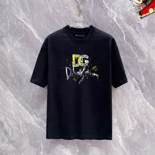 Dolce &amp; Gabbana D&amp;G T-Shirts Short Sleeved For Unisex #1320940 $25.00 USD, Wholesale Replica Dolce &amp; Gabbana D&amp;G T-Shirts
