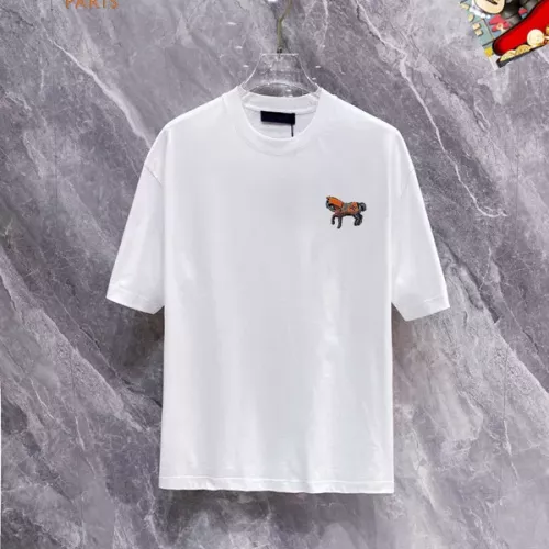 Hermes T-Shirts Short Sleeved For Unisex #1320953 $25.00 USD, Wholesale Replica Hermes T-Shirts