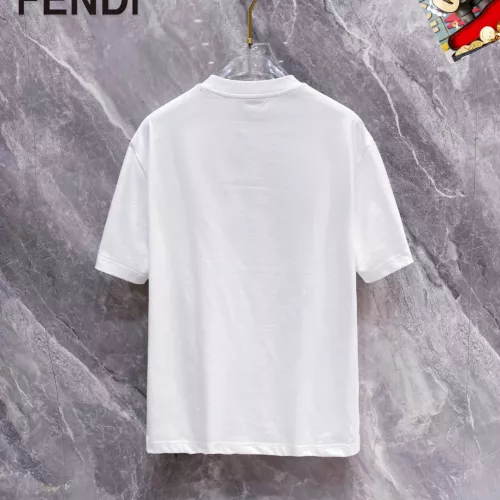 Replica Fendi T-Shirts Short Sleeved For Unisex #1320960 $25.00 USD for Wholesale