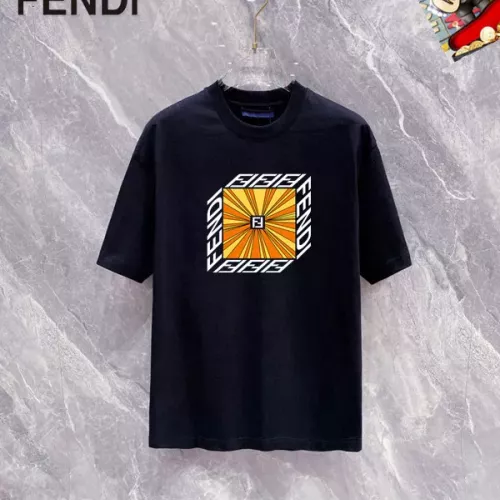 Fendi T-Shirts Short Sleeved For Unisex #1320961 $25.00 USD, Wholesale Replica Fendi T-Shirts