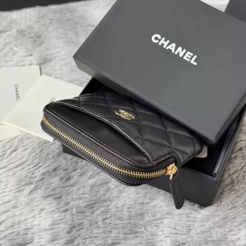 Replica Chanel AAA Quality Wallets In Gold For Women #1320964 $80.00 USD for Wholesale
