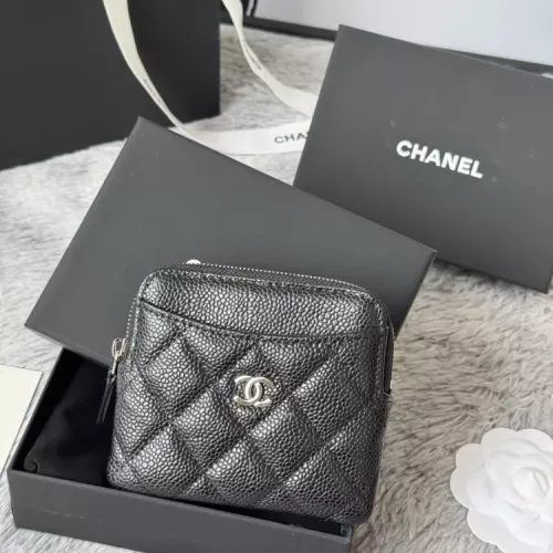 Chanel AAA Quality Wallets In Silver For Women #1320965 $80.00 USD, Wholesale Replica Chanel AAA+ Quality Wallets