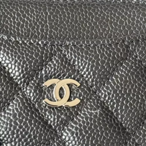 Replica Chanel AAA Quality Wallets In Silver For Women #1320965 $80.00 USD for Wholesale