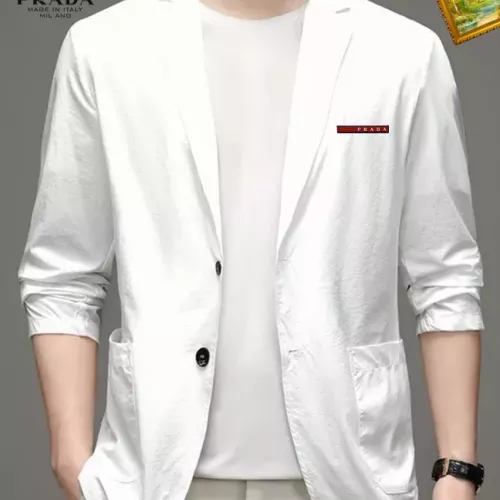 Prada Jackets Long Sleeved For Men #1321075 $52.00 USD, Wholesale Replica Prada Jackets