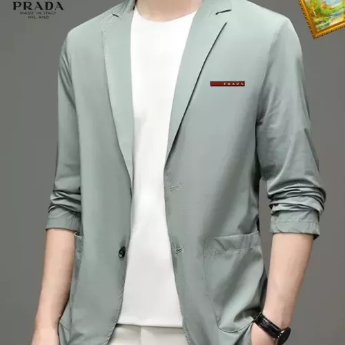 Prada Jackets Long Sleeved For Men #1321076