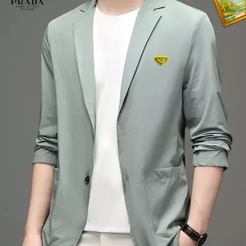 Prada Jackets Long Sleeved For Men #1321102