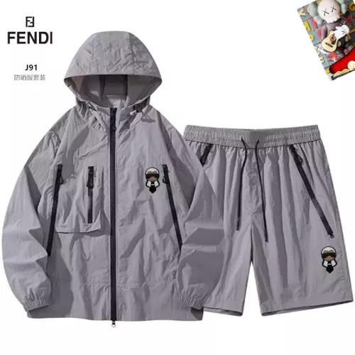 Fendi Tracksuits Long Sleeved For Men #1321240