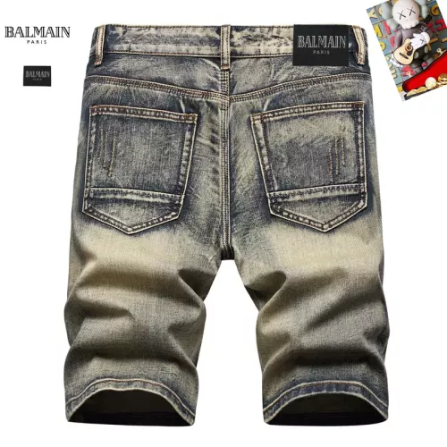 Replica Balmain Jeans For Men #1321330 $42.00 USD for Wholesale