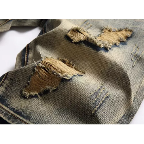 Replica Balmain Jeans For Men #1321330 $42.00 USD for Wholesale