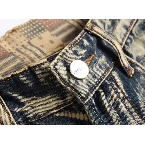 Replica Balmain Jeans For Men #1321330 $42.00 USD for Wholesale