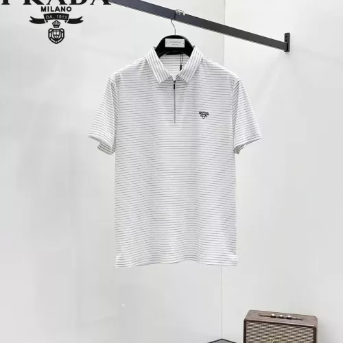 Prada T-Shirts Short Sleeved For Men #1321332 $48.00 USD, Wholesale Replica Prada T-Shirts