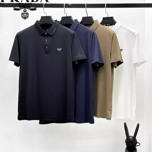 Replica Prada T-Shirts Short Sleeved For Men #1321334 $48.00 USD for Wholesale