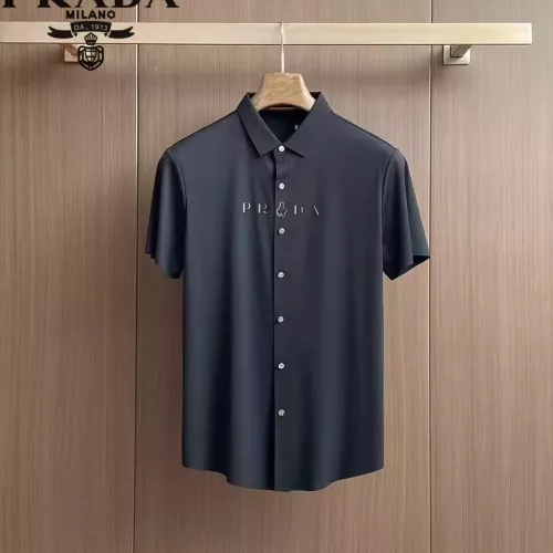 Prada Shirts Short Sleeved For Men #1321392