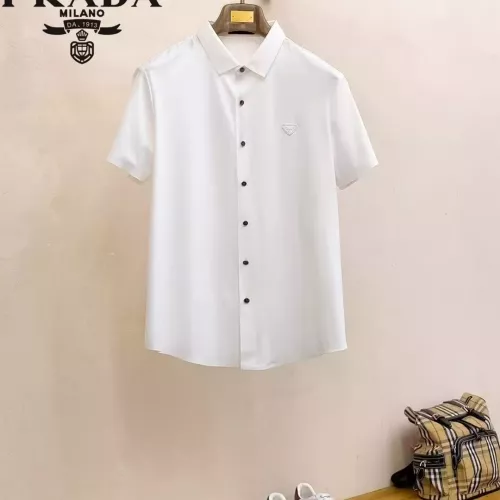 Prada Shirts Short Sleeved For Men #1321400