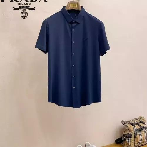 Prada Shirts Short Sleeved For Men #1321402