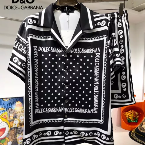 Dolce &amp; Gabbana D&amp;G Tracksuits Short Sleeved For Men #1321443 $76.00 USD, Wholesale Replica Dolce &amp; Gabbana D&amp;G Tracksuits