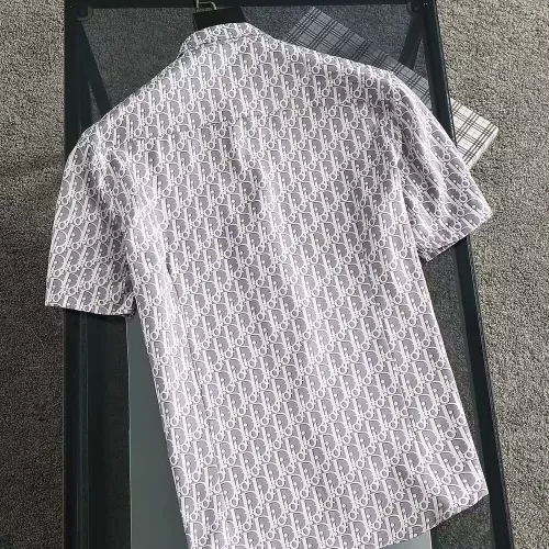 Replica Christian Dior Shirts Short Sleeved For Men #1321458 $36.00 USD for Wholesale