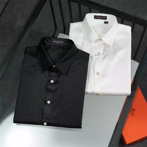 Replica Louis Vuitton LV Shirts Long Sleeved For Men #1321475 $48.00 USD for Wholesale