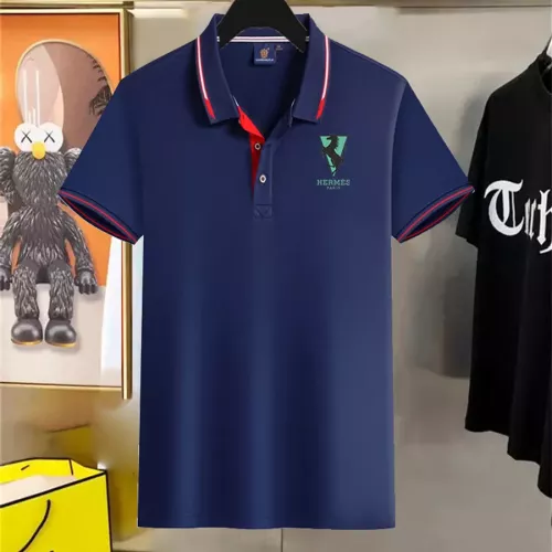 Hermes T-Shirts Short Sleeved For Men #1321492 $45.00 USD, Wholesale Replica Hermes T-Shirts
