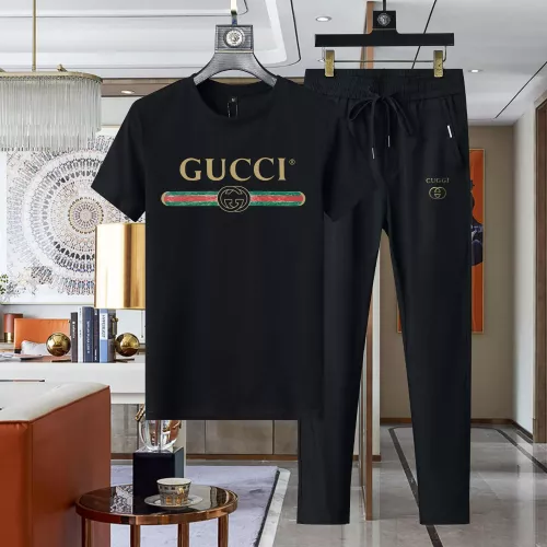 Gucci Tracksuits Short Sleeved For Men #1321631