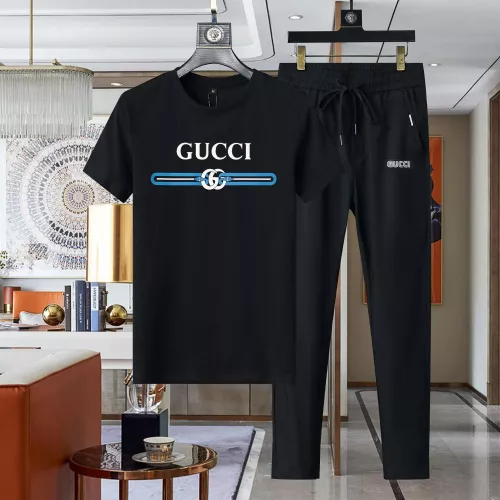 Gucci Tracksuits Short Sleeved For Men #1321634